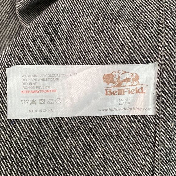 BellField Cotton Linen Blend Long-sleeved Button Down Shirt - Picture 10 of 12